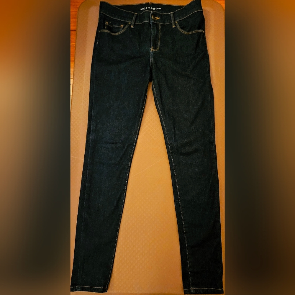 Mott & Bow Mid-rise Skinny 27x28
